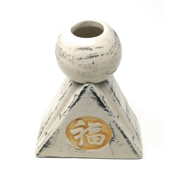 Feng Shui Zen Ceramic Essential Oil Burner Diffuser Tea Light Holder Great For Home Decoration & Aromatherapy OLBA201