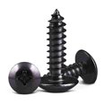 thumbnail image 1 of 50 unids/lote M3 * 6/8/10/12/16/20 acero con tornillo de cabeza de madera negra tornillos autorroscantes de cera XianweiShao 1327534442090, 1 of 1
