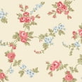 thumbnail image 5 of Accentuations by Manhattan Comfort Willingford 32.7' x 20.5'' Rose Floral Trail Roll Wallpaper, 5 of 5