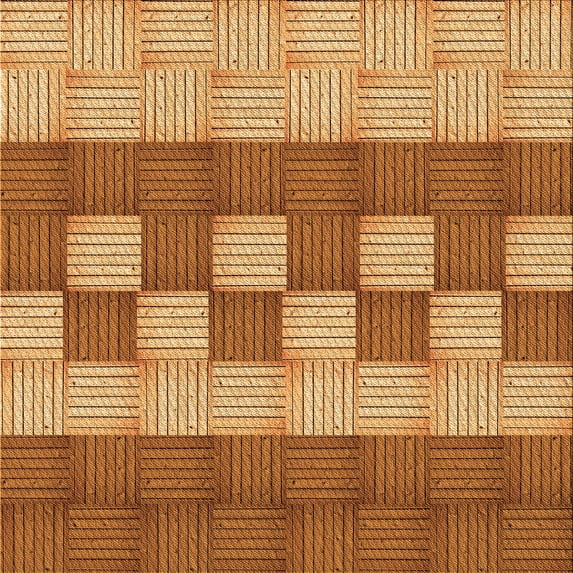 Ahgly Company Machine Washable Indoor Square Transitional Orange Area Rugs, 5' Square