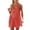 Red, variant on Strappy Backless Casual Dress with Built-In Shorts and Bra for Women – Perfect for Yoga, Tennis, Outdoor Sports, and Summer Wear with Pockets