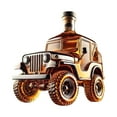 thumbnail image 2 of 2025 Car Whiskey Bottle Car Whiskey Decanter Car Whiskey Bottle Funny Truck Whiskey Decanter Car Glass Wine Bottle Gift for Dad Husband Whiskey Lovers Home Bar Decoration(Classic Car)350ml, 2 of 5
