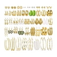 thumbnail image 1 of Aretes De Oro Para Mujer Joyeria Broquel Piercing 44 Pares, 1 of 3