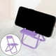 thumbnail image 5 of Lindo mini soporte para teléfono con forma de silla, decorativo, multiángulo, para escritorio Púrpura, 5 of 8