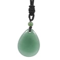 thumbnail image 4 of lionlar Pendentif Pierre Collier Bijoux Faits à la Main Accessoires Femmes Hommes Réglables Vert, 4 of 8