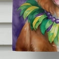 thumbnail image 4 of Nova Scotia Duck Tolling Retriever King of Mardi Gras House Flag 28 in x 40 in, 4 of 7