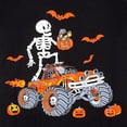 thumbnail image 3 of WOYY Halloween Boys Pajamas Long Sleeve Graphic Tee and Pants PJs Sleepwear, Sizes 2-10, 3 of 4