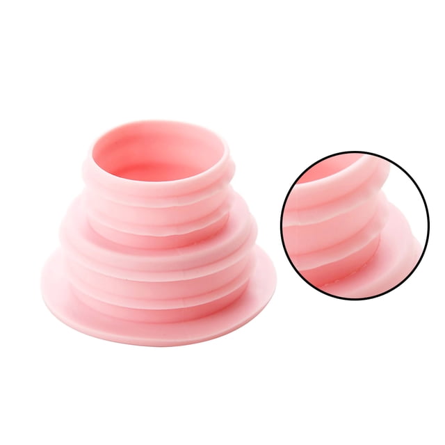 Bewildely 1 Uds., desodorante de plástico, máquina de lavado, herramientas de conector de tubería, tapón de sellado, trampa, antiolor, telescópico, Electrodomésticos Rosado Bewildely HA001871-03