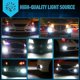 thumbnail image 4 of GHOST Nuevo 2x H1 LED Luz antiniebla/Kit de bombillas para faros delanteros Luz De Carretera HID 6000K xenón blanco, 4 of 5