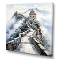 thumbnail image 2 of Designart "Landscape of Great Wall of China II" People Wall Art - Global Grey China Art Entryway Wall Art Print, 2 of 6