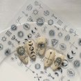 thumbnail image 1 of Pegatinas de uñas góticas punk con tecnología láser, 1 of 4