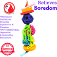 thumbnail image 4 of Bonka Bird Toys 2602 Tiny Vine Stack Tug Pull Chew Forage Cage Toy, 4 of 7