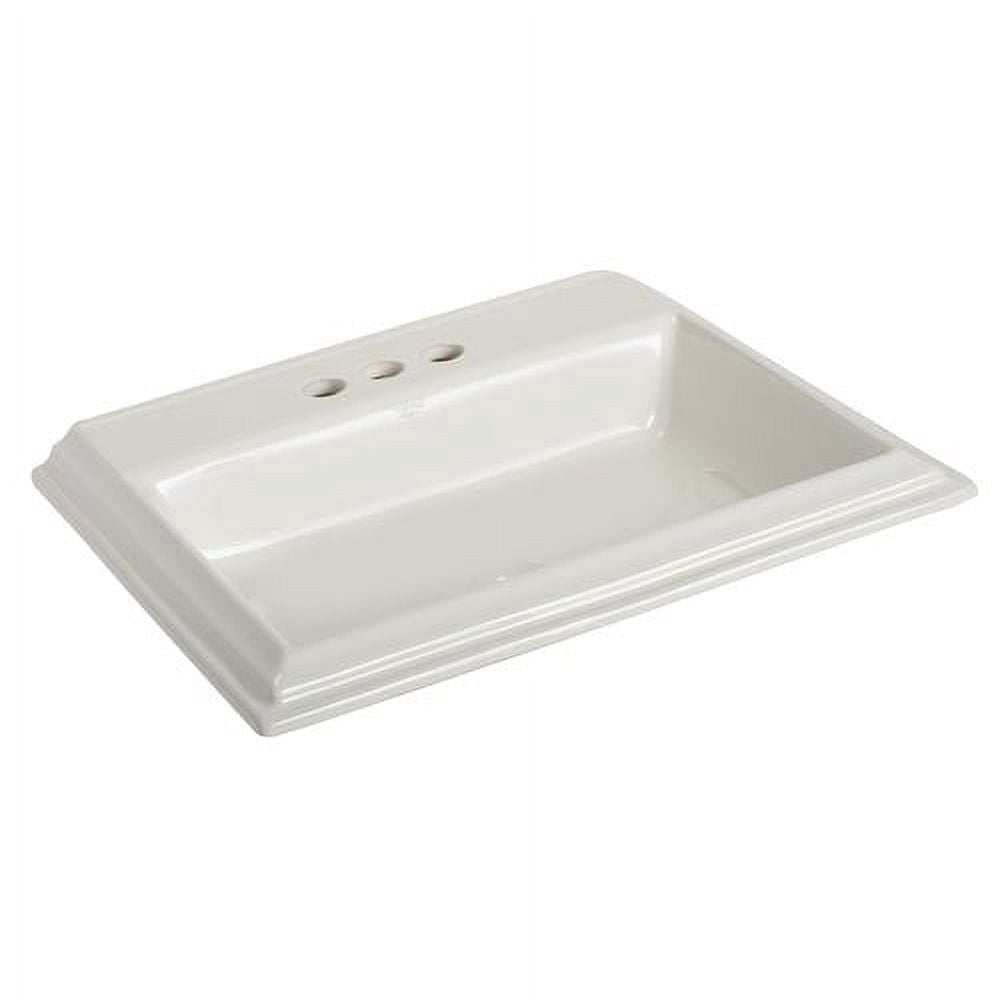 Mansfield 254-8 Brentwood 22-7/16" Vitreous China Drop In Bathroom Sink - White