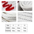 thumbnail image 2 of tooloflife Polypropylene Fiber Lifting Slings Heavy Flat Strap for 2m-4m 1000kg-3000kg White, 2 of 6