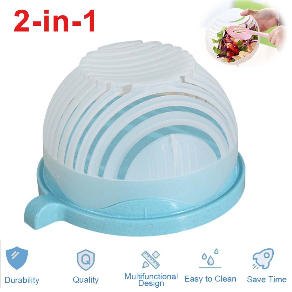 Snap Salad Cutter Bowl, Salad Chopper, Multifunctional Fast Salad Cutter Bowl, Veggie Choppers