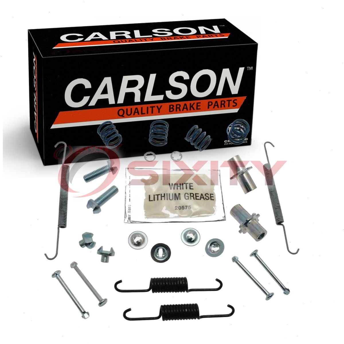 parking brake hardware kit rear carlson 17463 fits 09-13 suzuki grand vitara