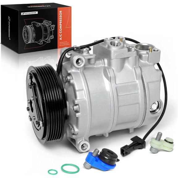 A-Premium AC Compressor with Clutch Compatible with Saab 9-5 2003-2009 L4 2.3L Sedan Wagon