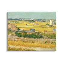 Stupell Industries The Harvest Vincent van Gogh Classic Painting Painting Gallery Wrapped Canvas Print Wall Art, Design by one1000paintings