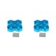 thumbnail image 4 of Adaptador de cubo hexagonal de rueda Bewildely 12MM azul 2Conjunto, 4 of 6