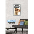 thumbnail image 2 of What Do You Meme - Eye Contact Wall Poster, 14.725" x 22.375", Framed, 2 of 3