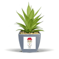 thumbnail image 1 of Canada Country Maple Ottawa Flag UU Fake Pineapple Flower Pot Vase Mini Decor, 1 of 3