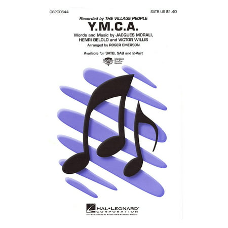 Hal Leonard Y.M.C.A. SATB by The Village People arranged by Roger Emerson