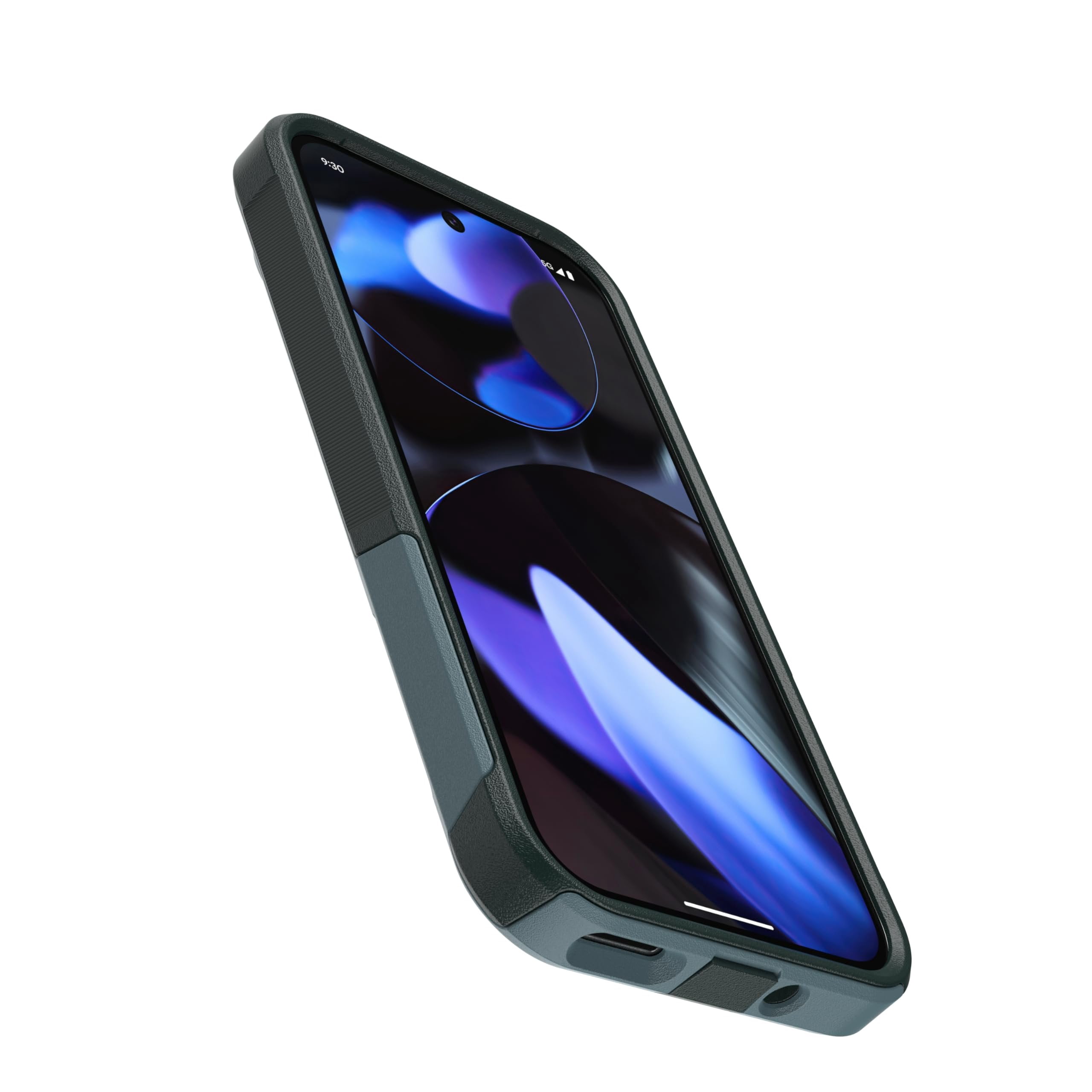 OtterBox Google Pixel 9 & Pixel 9 Pro Only - Commuter Series Case - Sagebrush Green - Slim & Tough - Pocket-Friendly - with Port Protection - Non-Retail Packaging