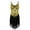 Black&Gold, variant on YONGHS Women's 1920s Cocktail Party Flapper Dress Sequin Tassel Latin Salsa Tango Dancewear Lake Blue One_Size