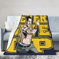 thumbnail image 2 of Ultra-Soft Anti-Pilling Lightweight Warm Blanket John Cena Blanket Cozy Blankets Decor for Couch Bed Sofa Bedroom Home 80x60 in, 2 of 8