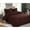 Brown, variant on Legacy Decor 3 Pcs Bedspread Quilt Coverlet Stitched Pinsonic Reversible All Season Oversized Queen Size Brown Color