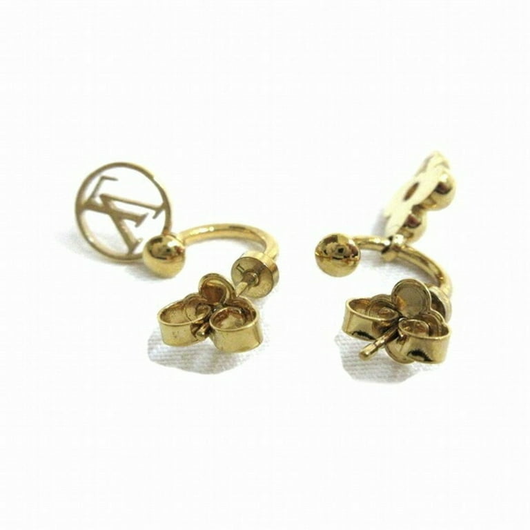 Pre-Owned Louis Vuitton Bookle Dreille Blooming M64859 LV Circle Flower  Brand Accessories Earrings Women's (Good) 