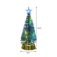 thumbnail image 2 of Árbol de Navidad con luces de colores escaparate adornos de árboles de Navidad para el hogar (S) JShteea Libre de BPA, 2 of 6