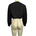 thumbnail image 6 of jobturf Bolero for Women Holiday Party Open Front Cardigan Long Sleeve Going Out Cropped Jacket Fall Spring Fashion Lightweight Sweaters Shrug, 6 of 6