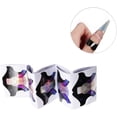 thumbnail image 3 of 100Pcs Nail Forms Fish Shape Self-Adhesive Paper Nail Art Guide Stickers Nail Tips Manicure Extension Tool Nail Art Equipment, 3 of 5