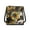 Brown-Sunflower Cow Print, variant on Tiger Print Women Satchel Bag Leather Crossbody Shoulder Handbag Hobo Purse with Adjustable Strap, Portable Cross Body Purse for Travel Shopping Work, White