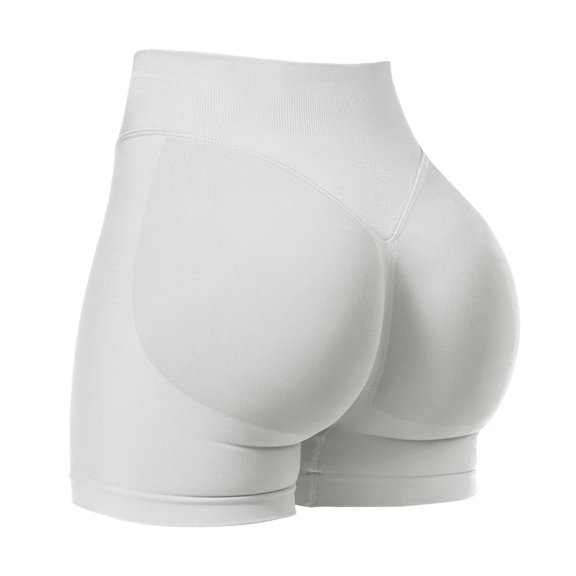 Yoga Shorts High Waist Hip Lift Quick Dry Sports Shorts High Elastic Seamless Running Fitness Shorts