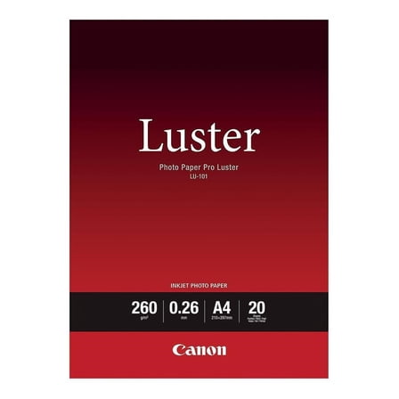CANON PHOTO PAPER PRO LUSTER A4 PK20