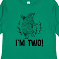 thumbnail image 4 of Inktastic 2nd Birthday Bear 2 Year Old Boy Boys or Girls Long Sleeve Toddler T-Shirt, 4 of 5