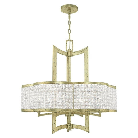 Livex Lighting - Grammercy - 6 Light Chandelier in New Traditional Style - 26