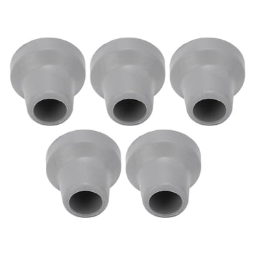 5 Pcs Embouts de Canne, Embouts de Canne de Remplacement 16mm avec Joints Métalliques pour Cannes