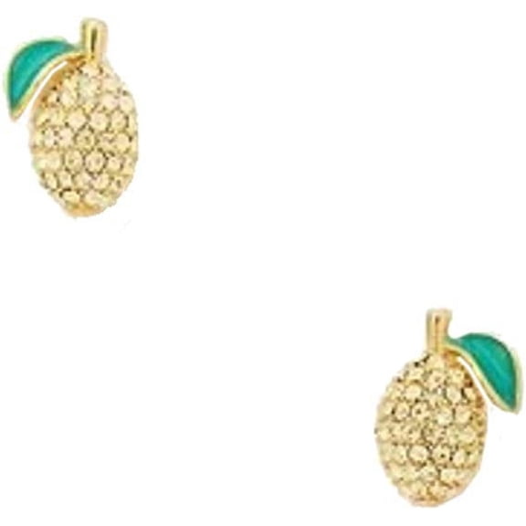 kate spade new york picnic perfect lemon studs