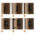 thumbnail image 5 of 90 Degree Right Angle Door Lock For Various Indoor And Outdoor Applications, 5 of 5