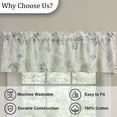 thumbnail image 5 of Split P Botanical Haven Printed Valance 14x60, 5 of 6