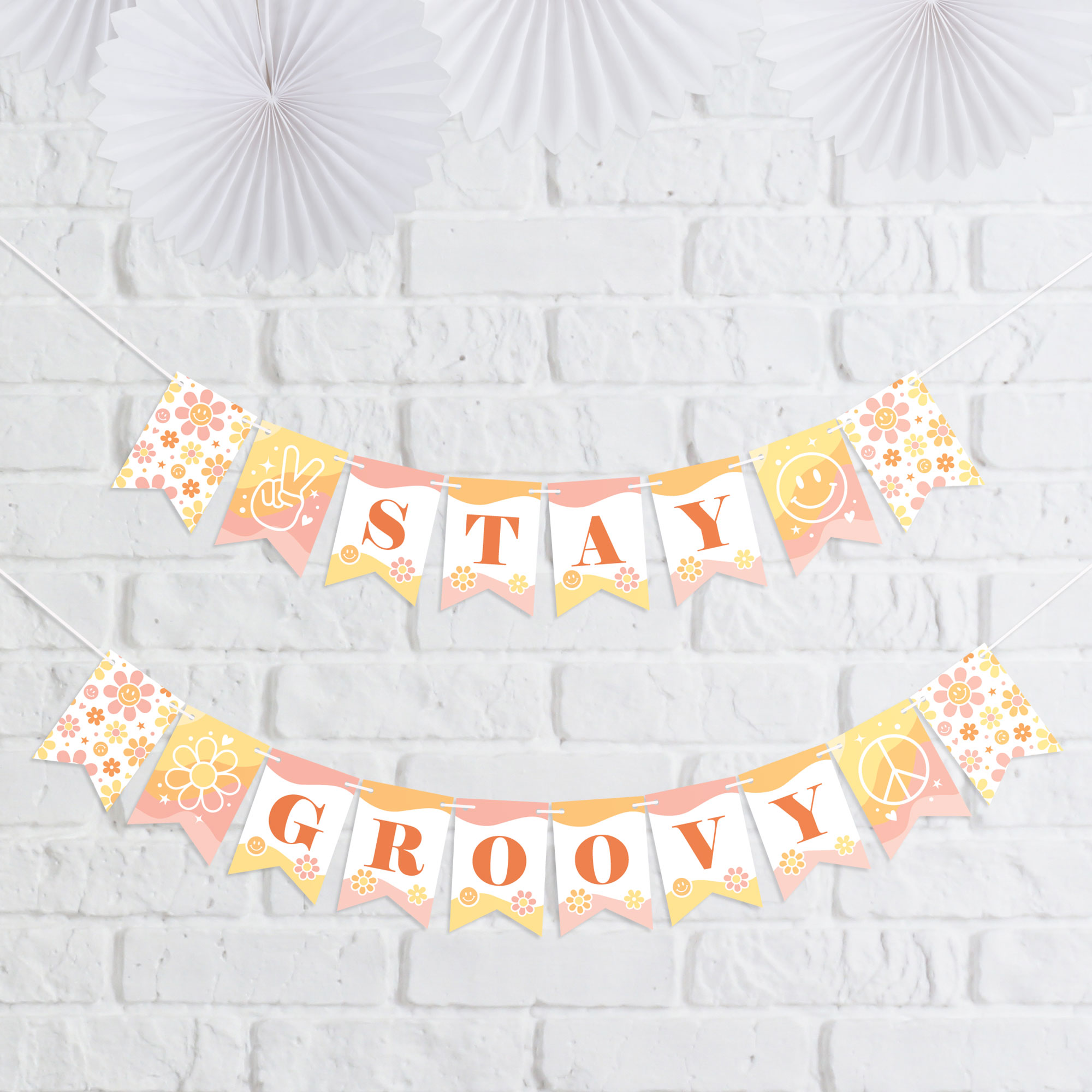 Happy Grandparents Day Banner – Glitter Garland Decor For Family Party & Celebration