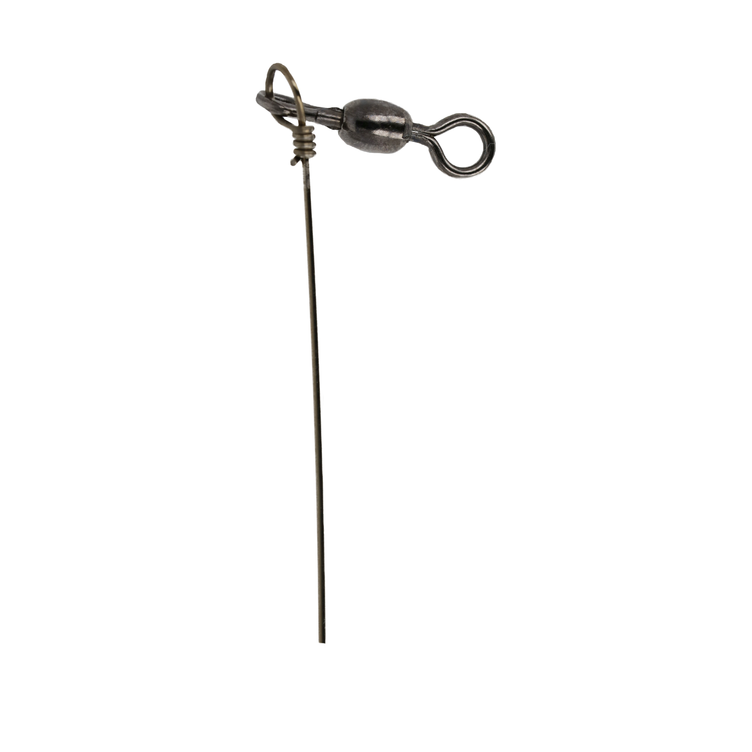 Lazer Sharp 9380H-6/0 Snelled O'Shaughnessy 1X Long Hook, Bronze, Size 6/0
