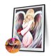 thumbnail image 2 of Wdftyju Kit de póster de ángel de corazón 5D con pintura de diamante de taladro redondo completo (A1038) Wdftyju 6wh3xj0gr5lt6hu8D02, 2 of 9