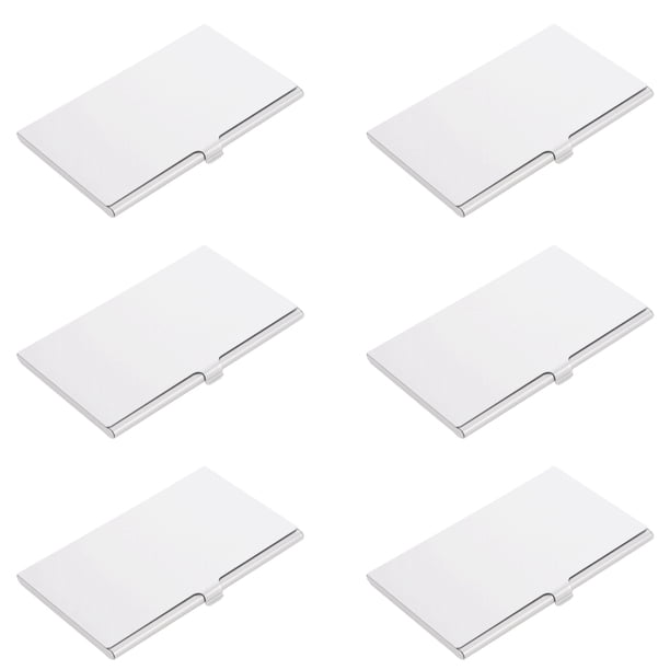 6X 9 -SD / SD Tarjeta de Memoria Almacenamiento Caja de Almacenamiento Caja Protector Metal Casos 8 TFand1 SD