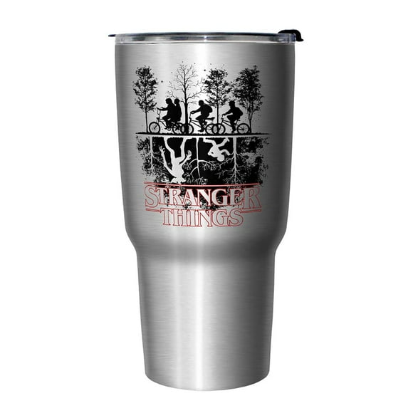 Netflix Stranger Things Upside down 27 oz Stainless Steel Travel Mug, Multicolor