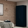 thumbnail image 4 of Manhattan Comfort Mulberry 2 Drawer Sectional Armoire, 4 of 11