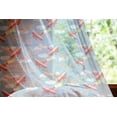 thumbnail image 2 of Airplane Tulle Curtains with Rod Pocket, Retro Biplanes with Pennants Throwing Present Boxes Announcement Celebration Art, Sheer Drape for Wedding Party 2 Panels, 7 Sizes, Multicolor, by Ambesonne, 2 of 3